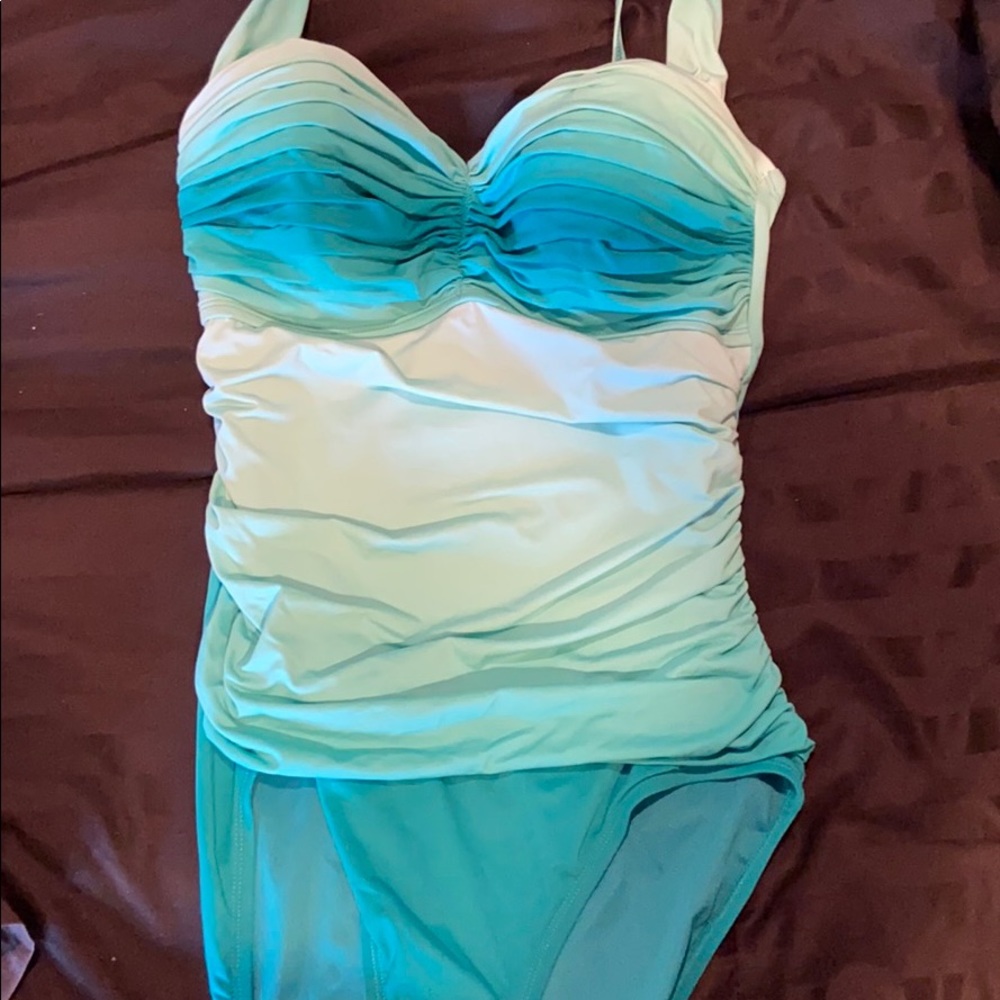 Brand New Blue Rod Beattie Bathing Suit 6